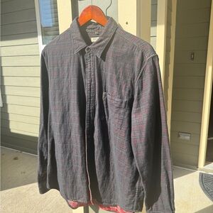 Levi's ‘Made & Crafted’ Black and Red Plaid Shirt